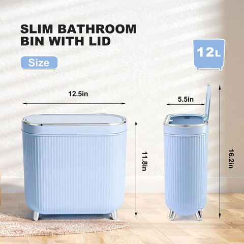 Supteron trash can waterproof polypropylene prevents moisture damage.