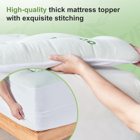SurChic bamboo viscose fabric skin friendly surface refreshes your bed