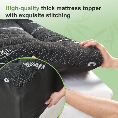 SurChic no-slip-edges prevent shifting during sleep.