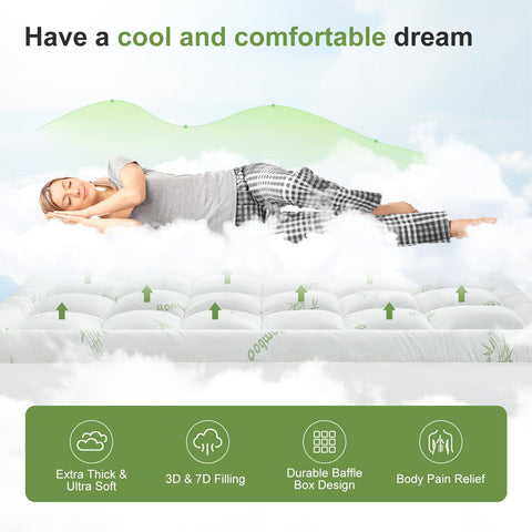 SurChic topper features a three-dimensional structure to improve airflow.
