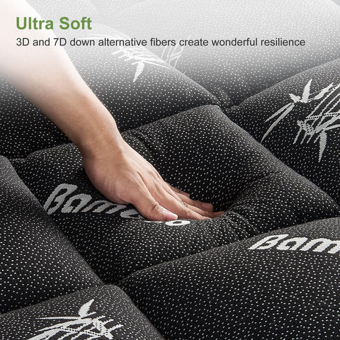 SurChic Queen Topper breathable 3D structure promotes airflow