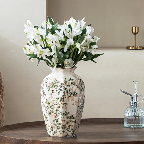 SURE YUESI ceramic vase closeup highlights handcrafted quality and durable finish.