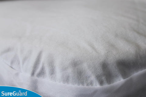 SureGuard waterproof-layer guards against spills and moisture on the mattress.