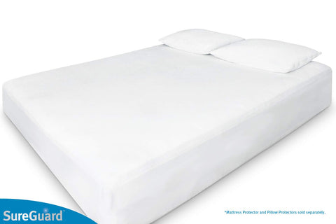 SureGuard king-size cover blocks dust and allergens for a cleaner sleep.