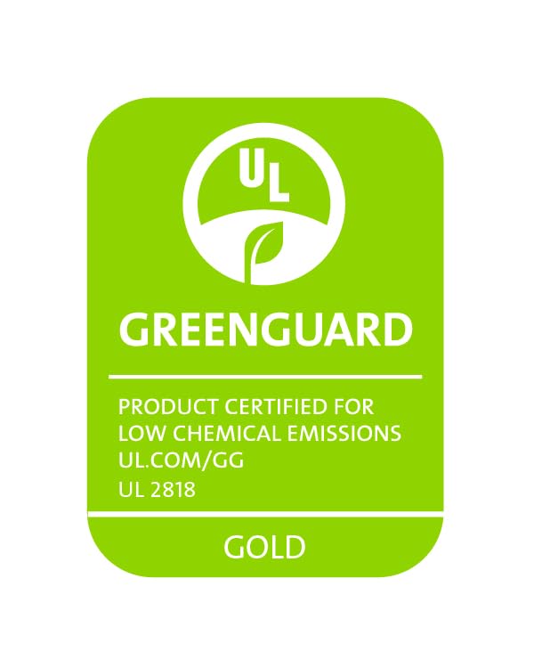 Greenguard Gold certified SureGuard protector ensures toxin-free protection.