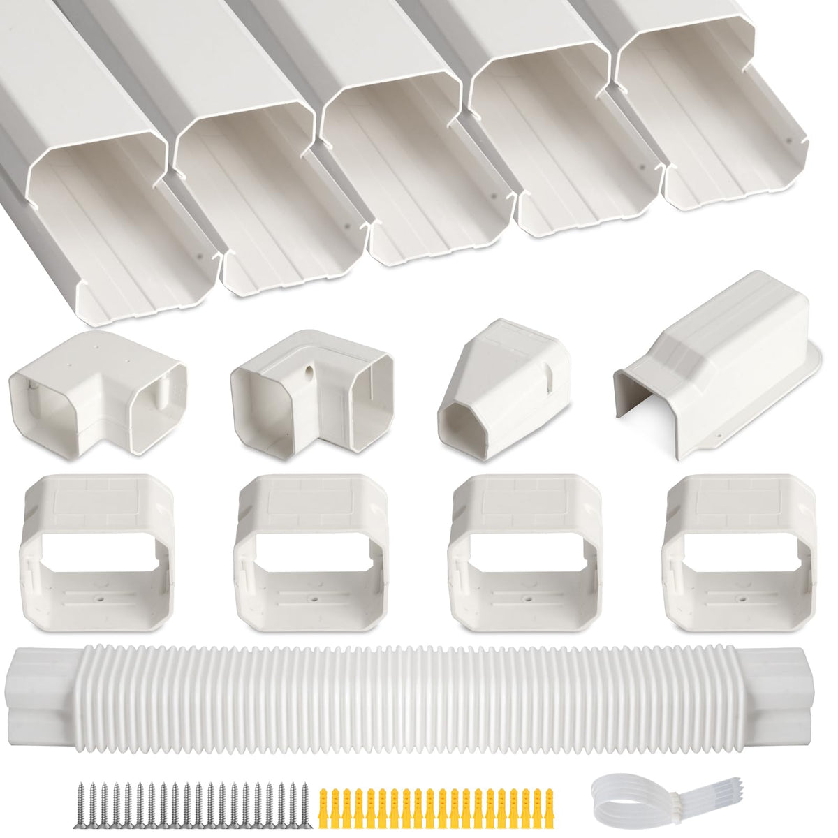 SUREPHON line cover kit contents laid out for quick planning and setup