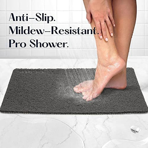 Sutera SlideGuard Bath Mat durable, long-lasting construction stands up to regular cleaning.