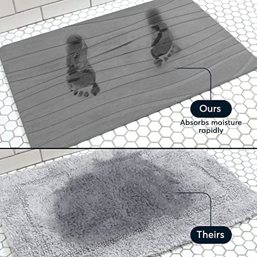 SUTERA Eco-friendly bath mat design supports low maintenance.