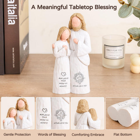 SUTIMAS confirmation gift statue in durable hand-painted resin