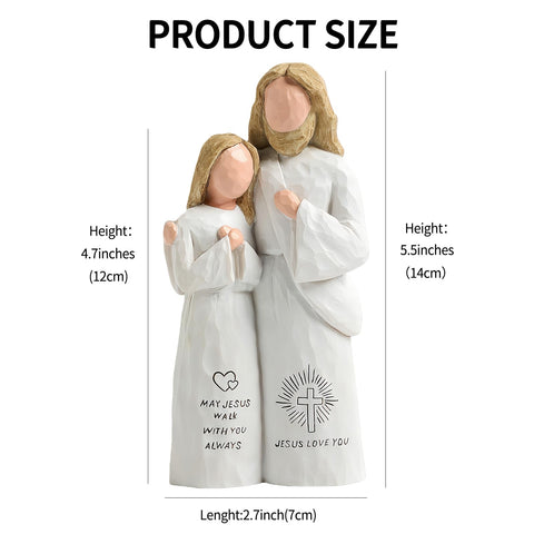 SUTIMAS prayer corner decor figurine for quiet reflection spaces