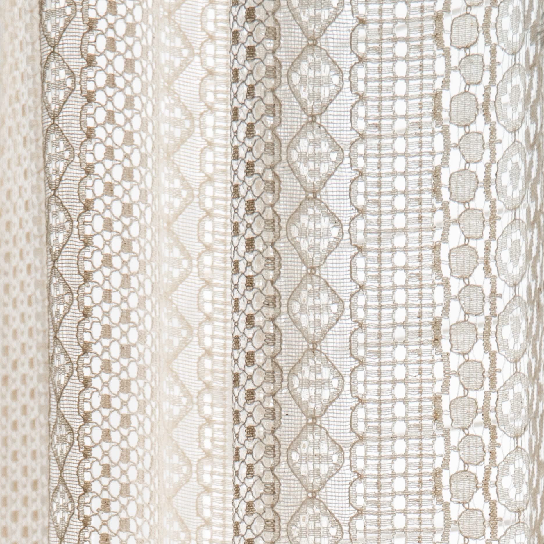 Sutuo Home sheer curtain filters light while preserving privacy.