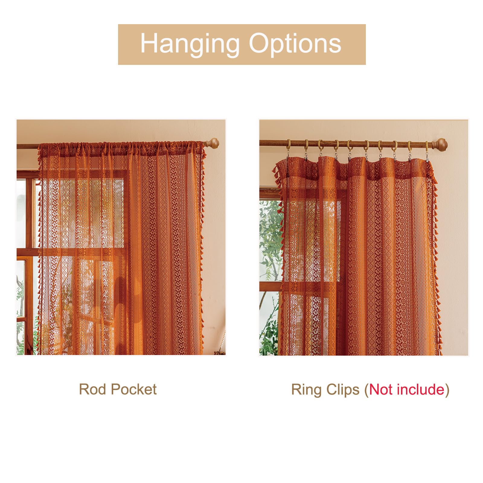 Sutuo Home curtains filter light for softer indoor ambience.