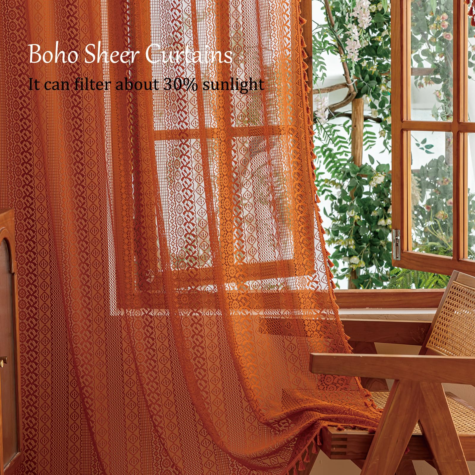 Sutuo Home rod pocket fits standard rods, making installation easy.