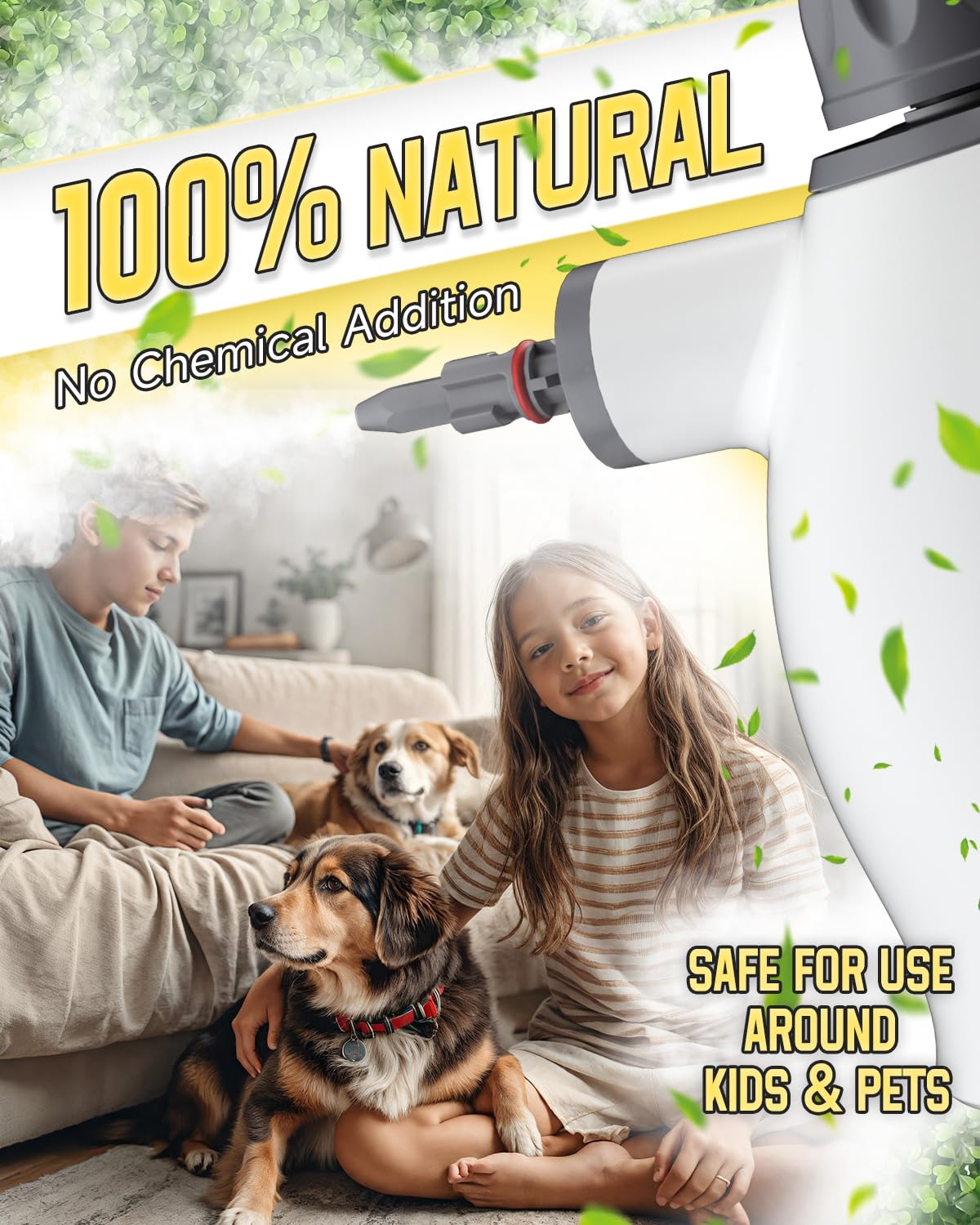 Suu66 quick heat in minutes delivers ready-to-use steam for rapid tidying.