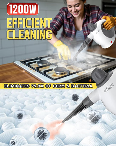 Suu66 safety lock and ergonomic grip reduce strain during quick or extended cleaning sessions.