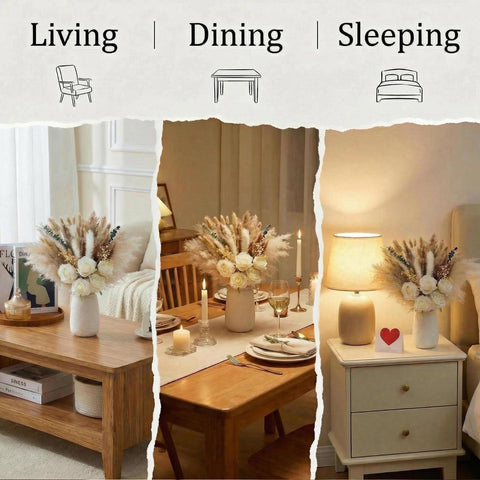 Suuyuu three-minute assembly makes a ready-to-display centerpiece for any room.