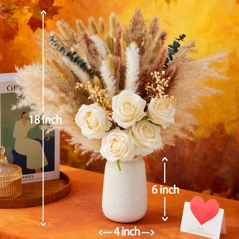 Suuyuu wedding table decor option offers timeless centerpiece for events.
