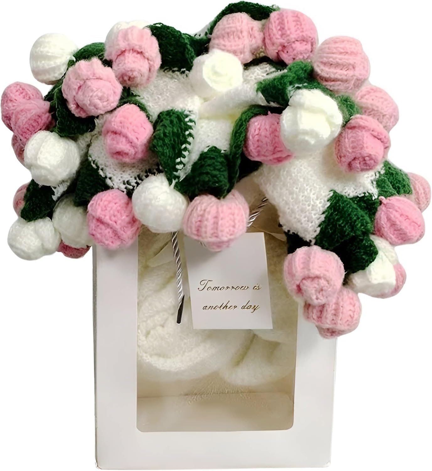 SUVEUS rose blanket gift-ready packaging for birthdays and celebrations.