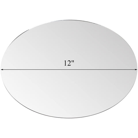 Suwimut centerpiece mirror trays displaying candles and florals with crisp reflections