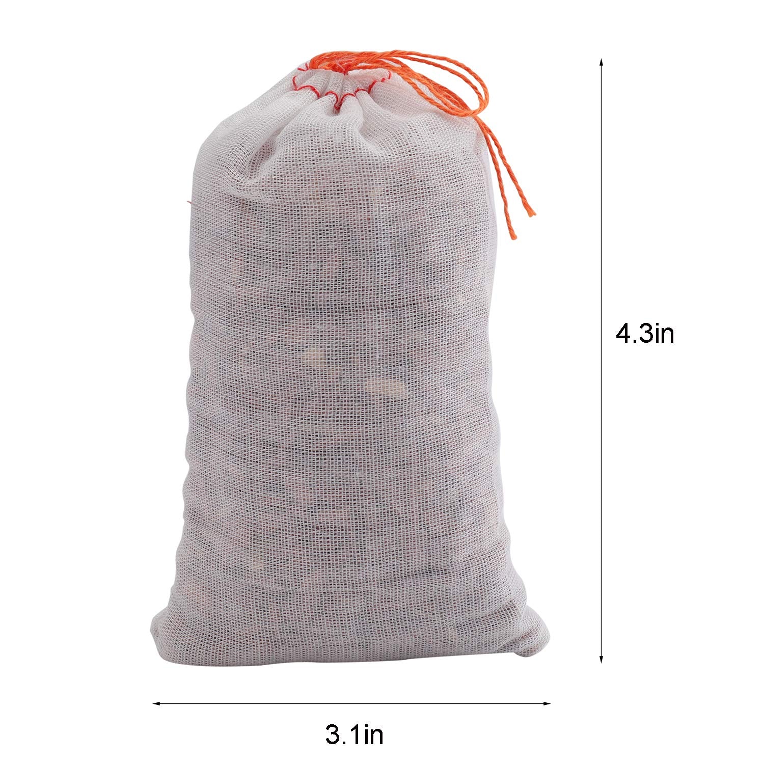 Suwimut red cedar shavings inside pouch releasing fresh aroma.