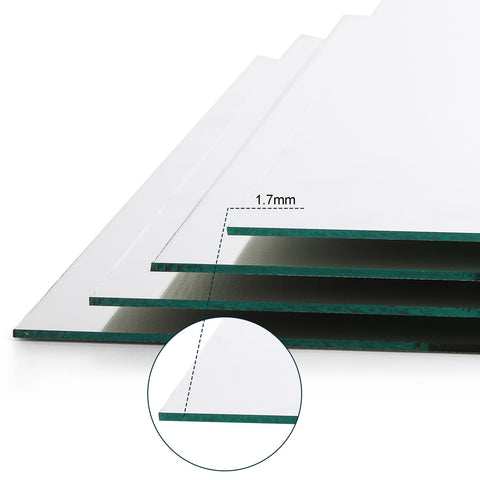 Suwimut wall decor square mirror tile adds modern shine to walls