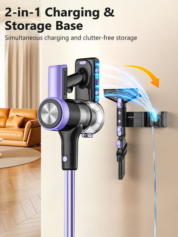 SUXIANGVAC lightweight attachments for stairs, cars, and upholstery.