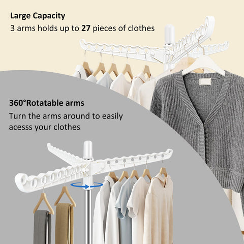 SUYU indoor clothes airer stainless steel for durability and year-round use.