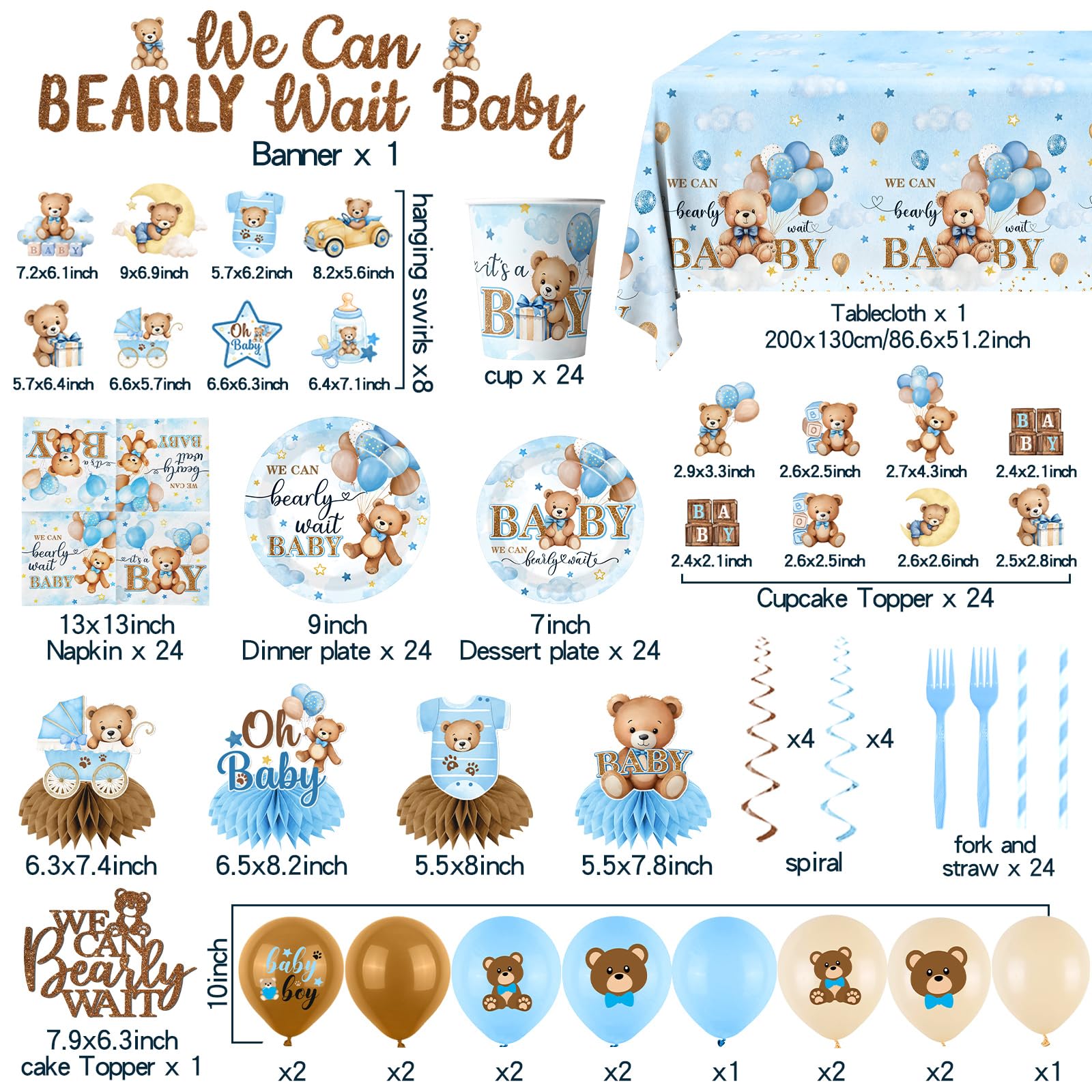 Suzkoqo 7-inch bear plates offer cute portions for desserts and snacks.