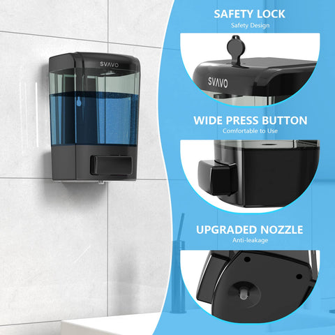 SVAVO durable ABS body resists chemicals and impact in busy homes.