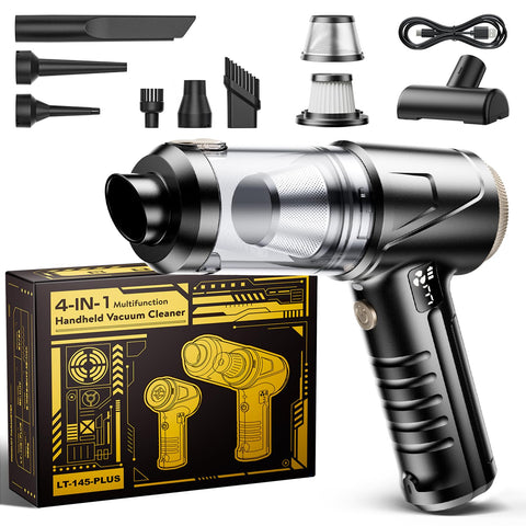 Svoko handheld vacuum with 26kPa suction for deep-cleaning dirt and pet hair.