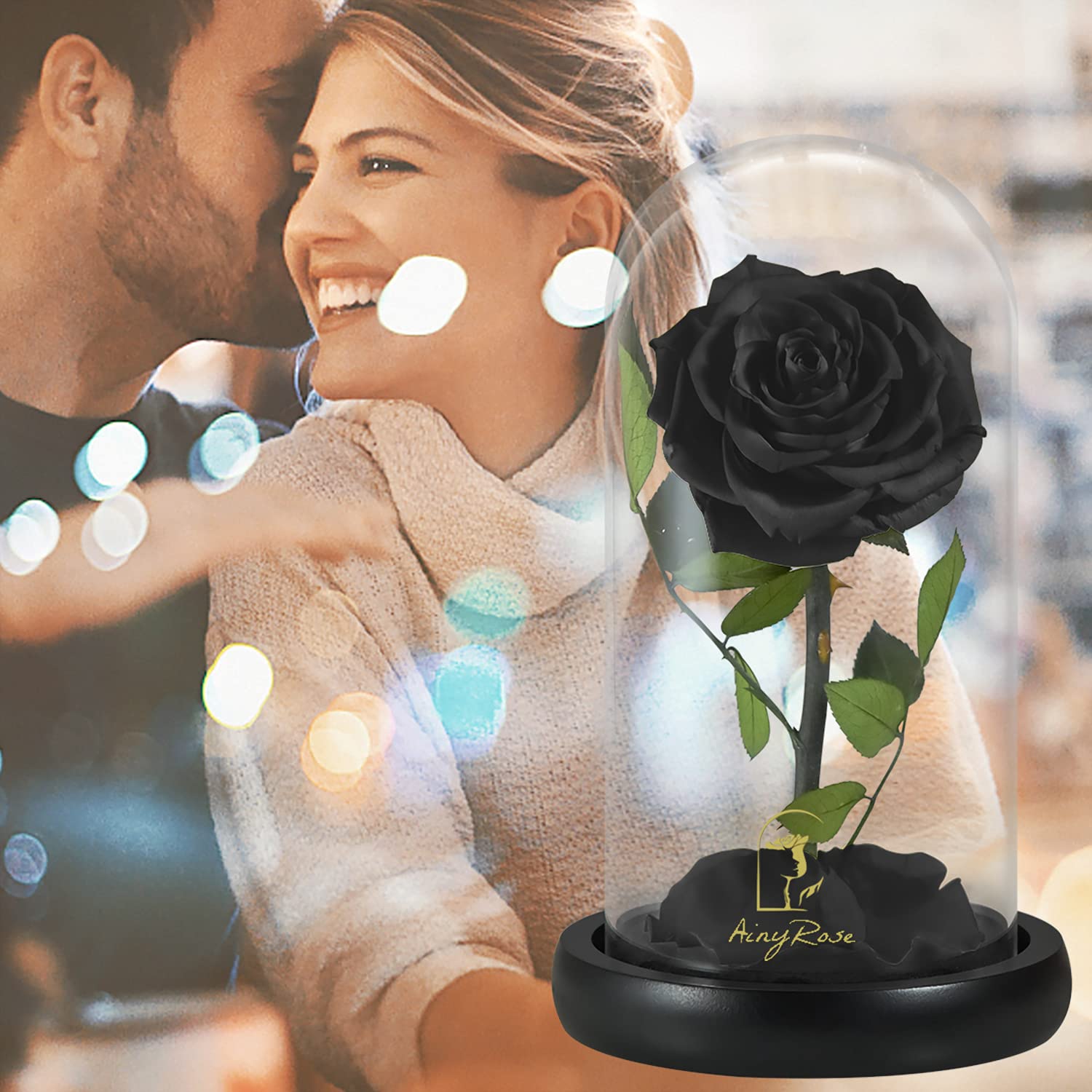 SW Forever Preserved Rose gift box packaging ready to gift.