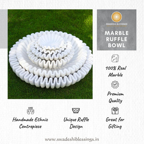 SWADESHI BLESSINGS eco friendly exterior marble surface with natural shine