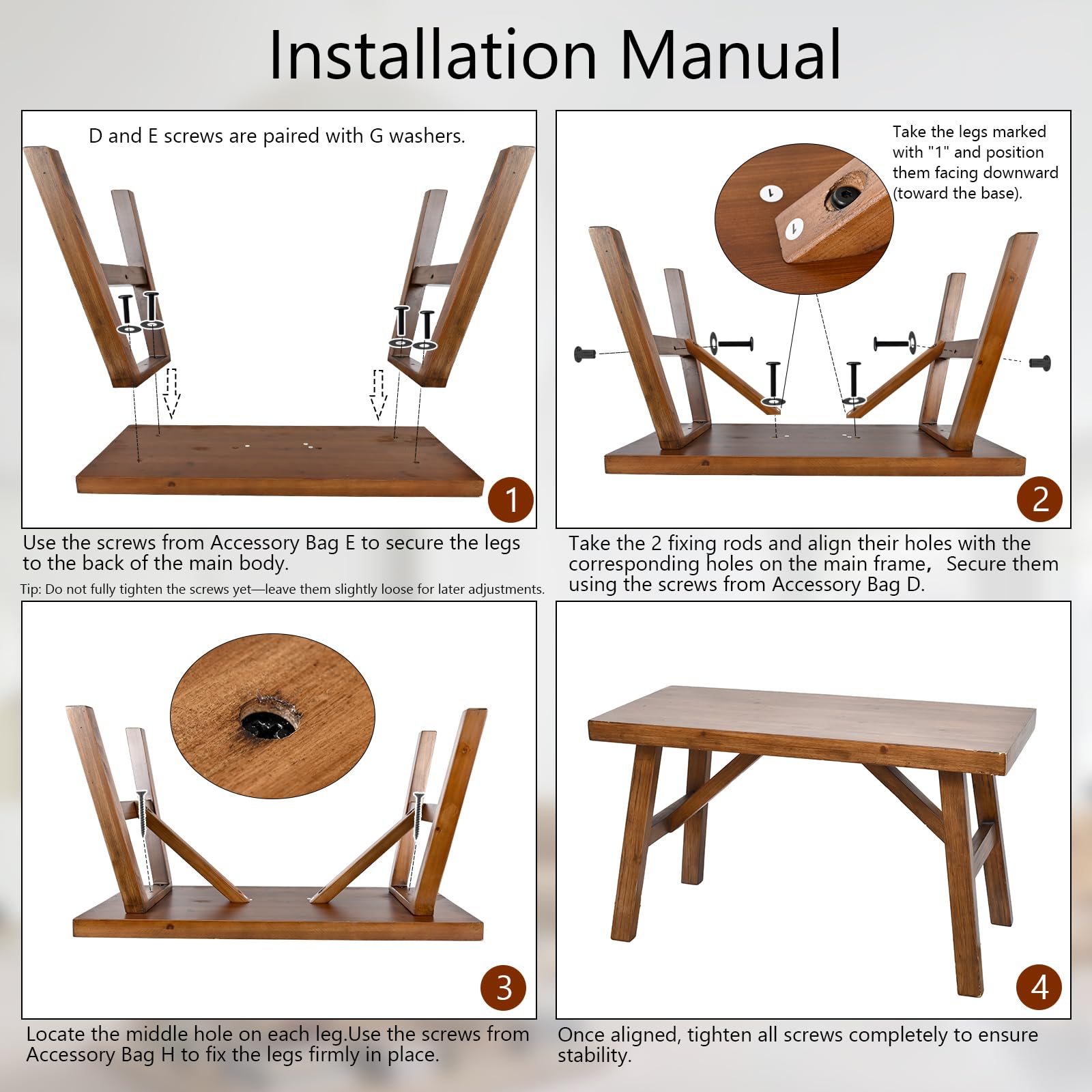 SwallowLiving farmhouse-heritage bench, assembly-ready with compact footprint.