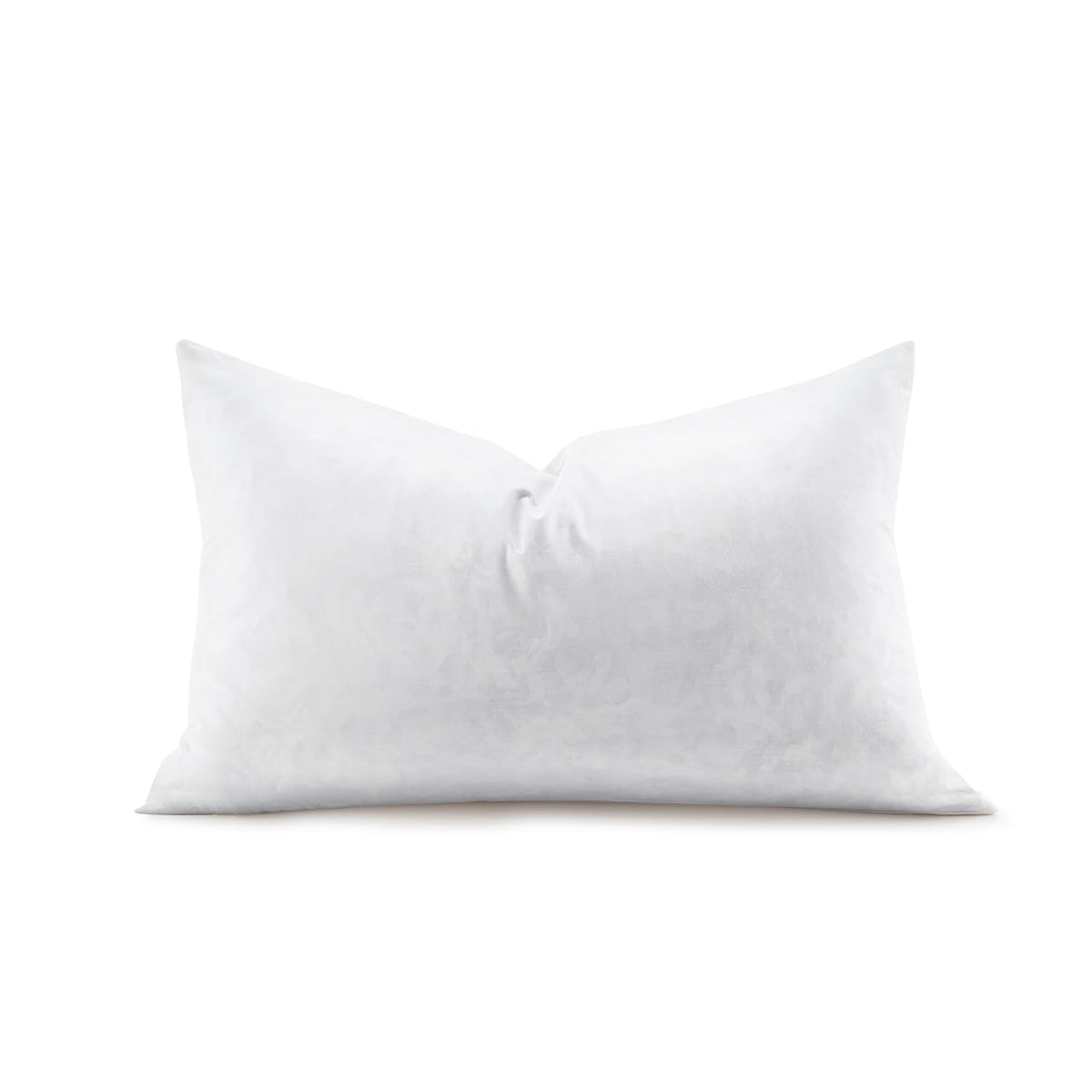 Swandream feather-rectangle lumbar insert loft enhances a plush, finished look.