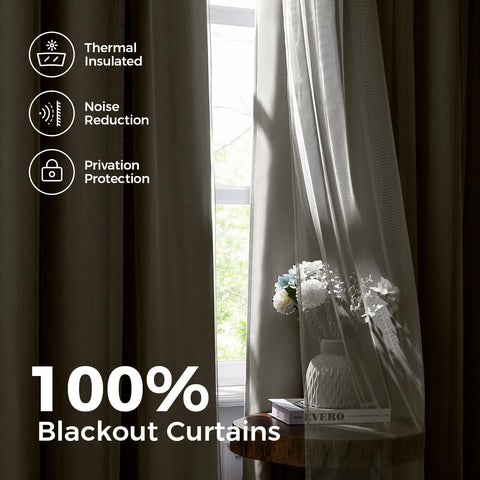 Swandream grommet curtains ready for easy hanging and room darkening
