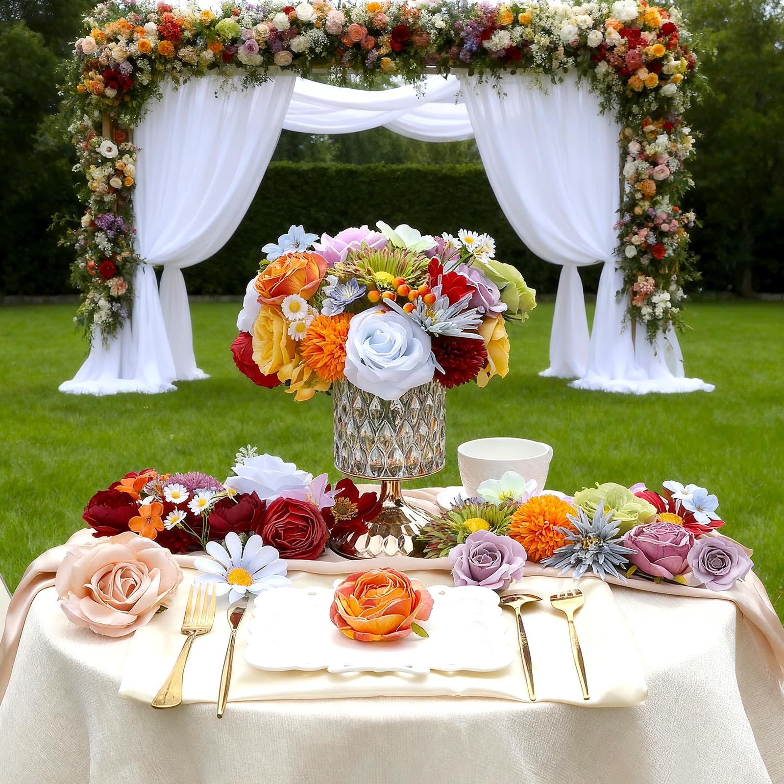SwanMoon wedding bouquet kit for durable, photogenic bridal accents.
