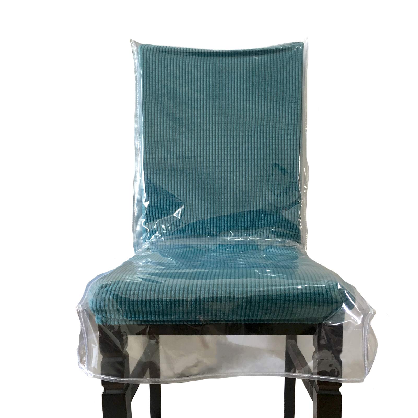 Swanna chair protector waterproof for dining chairs helps keep upholstery clean.
