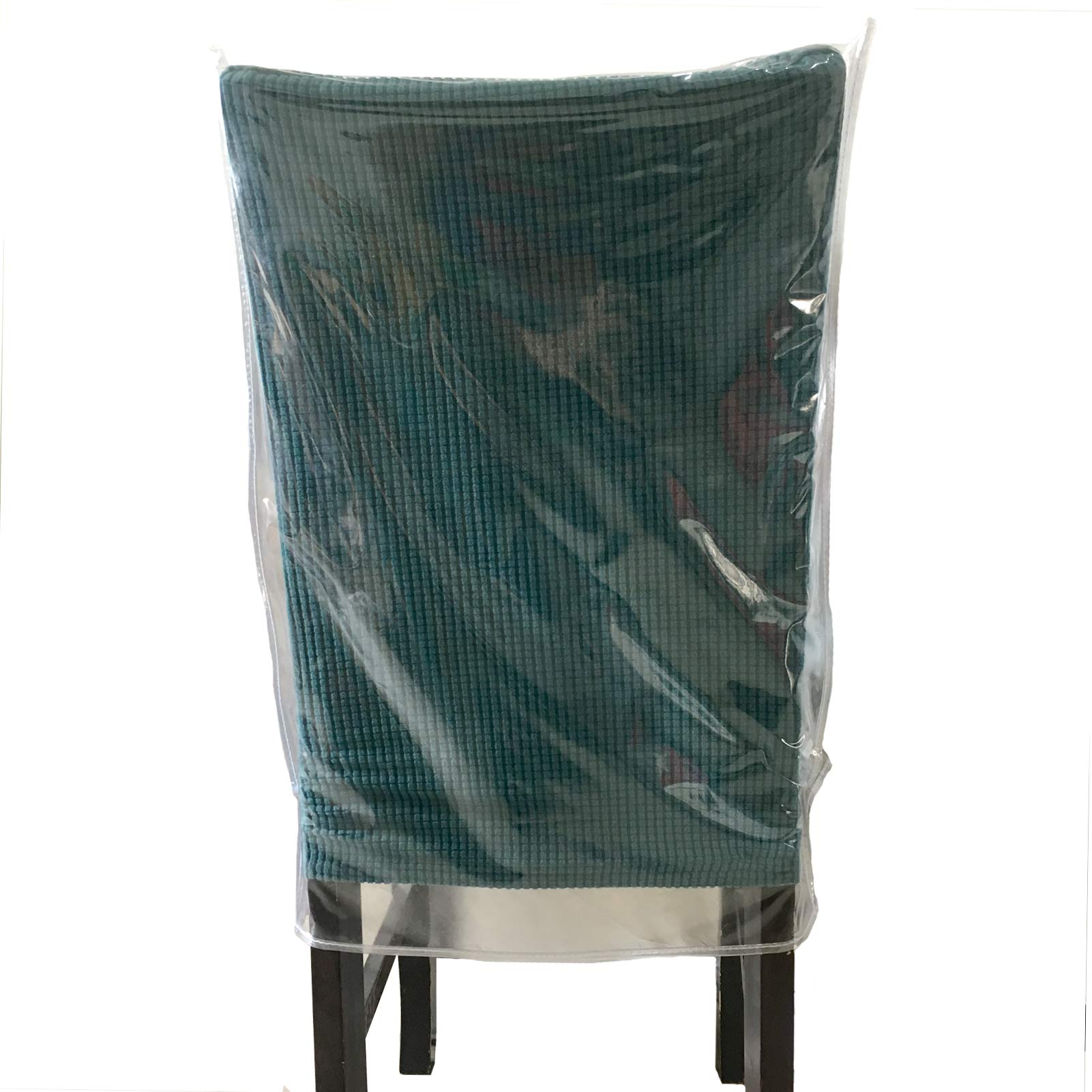 Swanna dining chair cover measures 21x18 inches for snug fit.