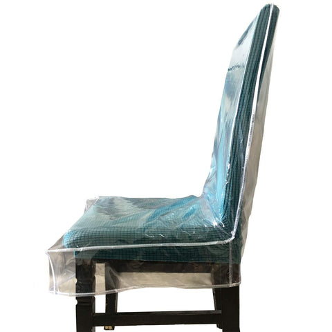 Swanna vinyl chair cover is easy to wipe clean and reuse.