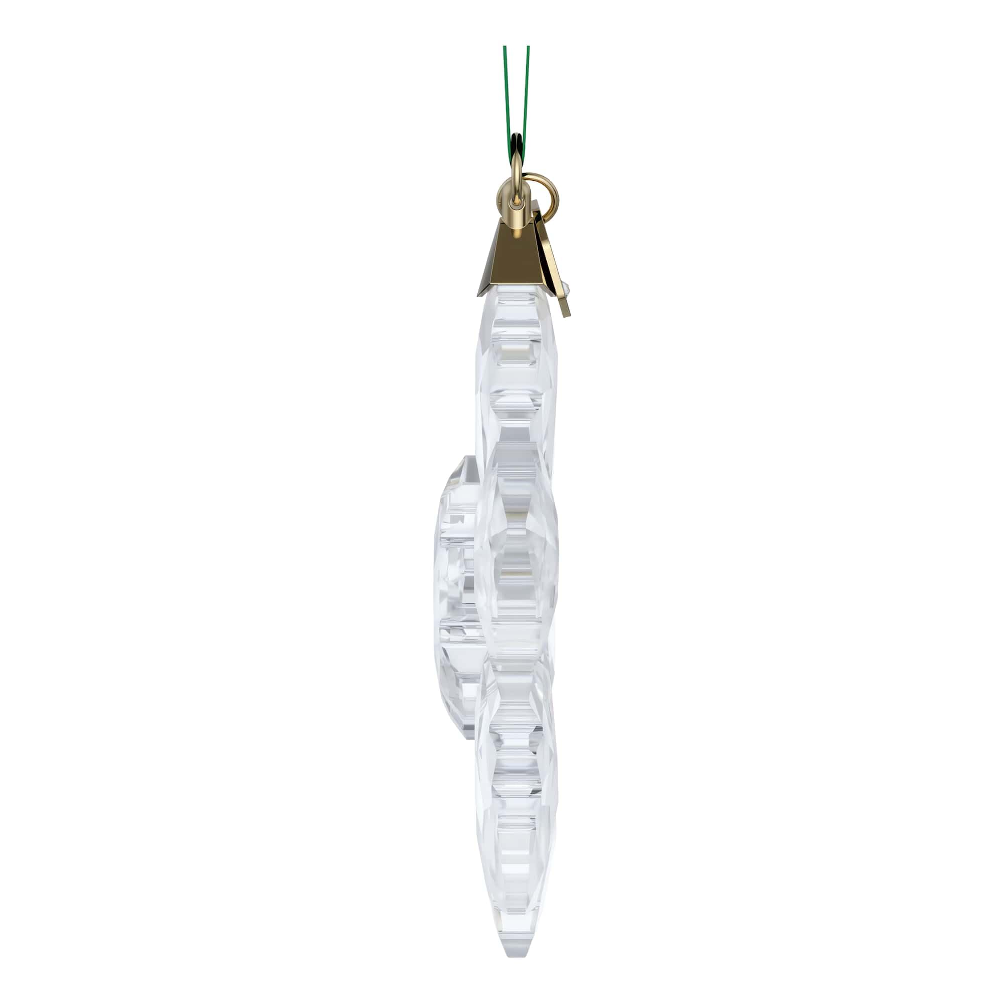 Swarovski Annual Edition Ornament 2026 engraved year tag detail