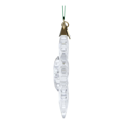 Swarovski Annual Edition Ornament 2026 engraved year tag detail