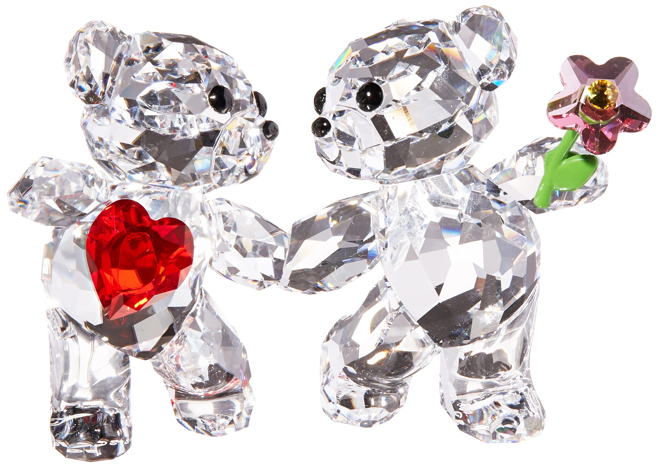 Swarovski Kris Bears crystal brilliance enhances shelves and desk decor
