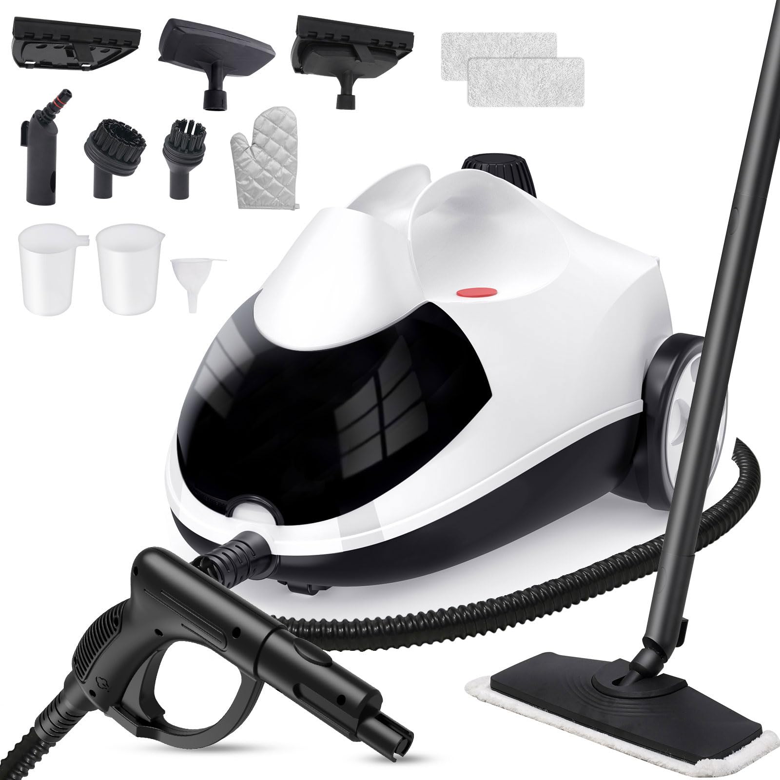 Sweepcent steam cleaner with 1.5L tank enabling extended cleaning sessions