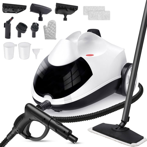 Sweepcent steam cleaner with 1.5L tank enabling extended cleaning sessions