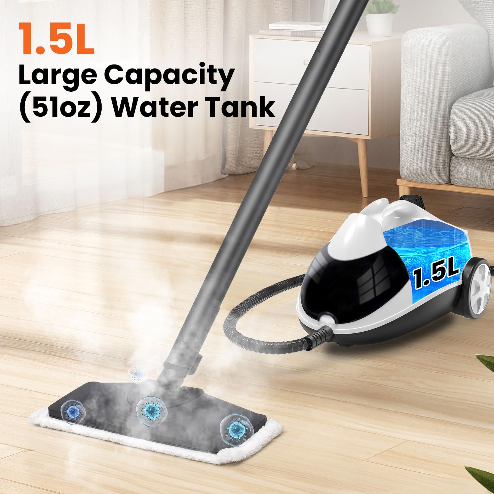 Sweepcent grout brush helps remove stubborn grout grime