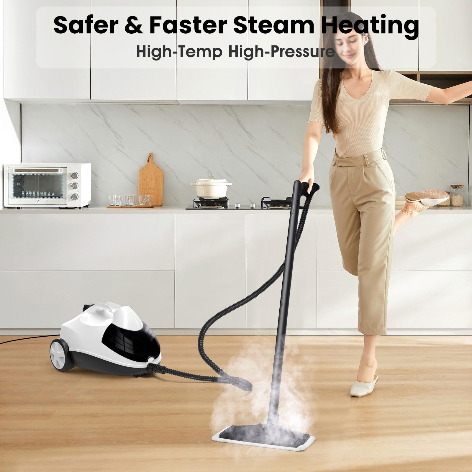 Sweepcent upholstery nozzle targets fabrics for chemical-free refresh
