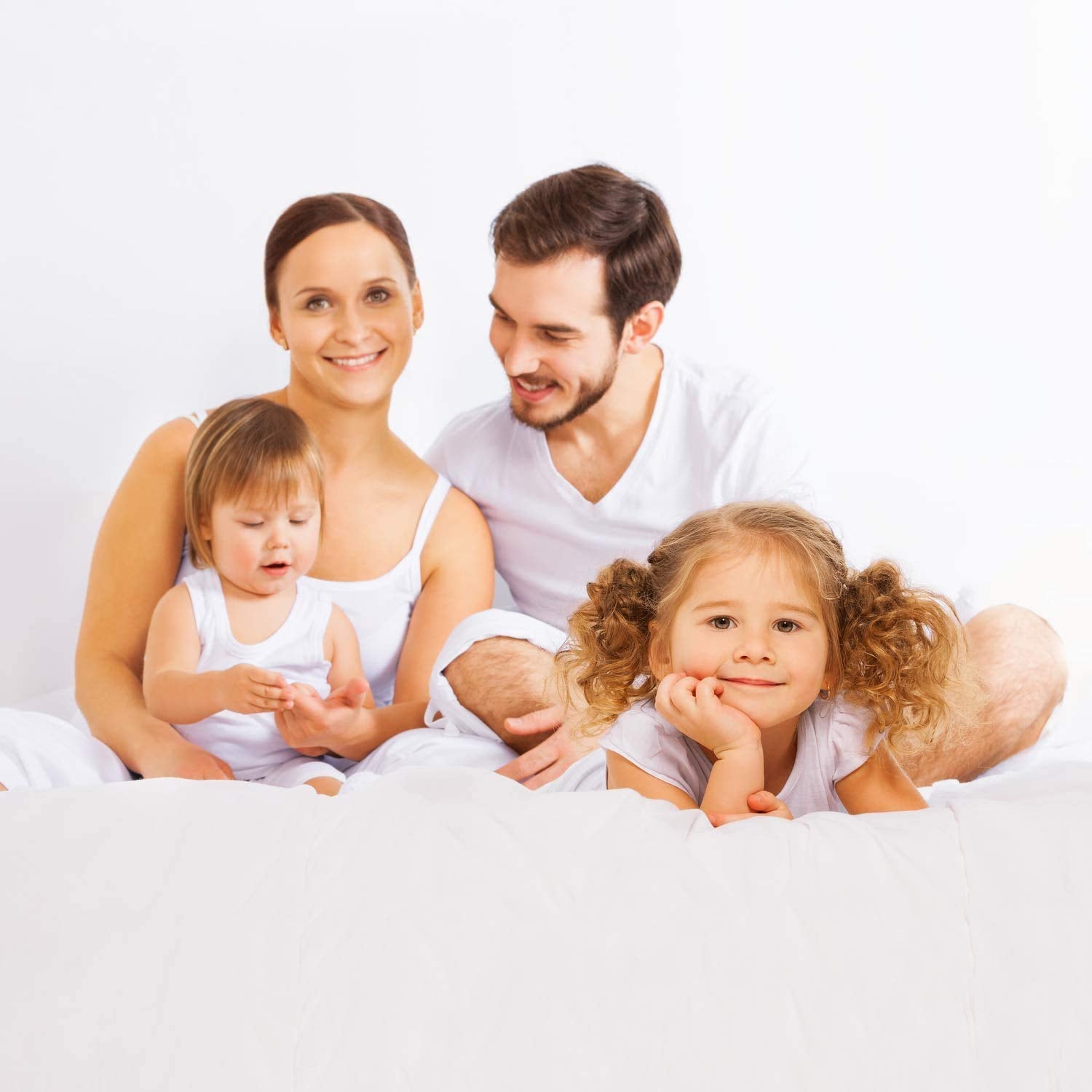 Sweet Home Collection 1500 Supreme microfiber sheet feels soft and breathable for year-round comfort.