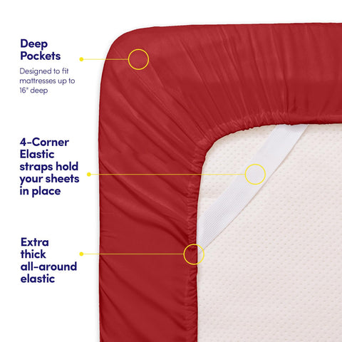 Sweet Home Collection 1500 Supreme wrinkle and fade resistance for easy care