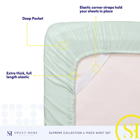 Sweet Home Collection 1800 care instructions indicate easy maintenance with cold wash