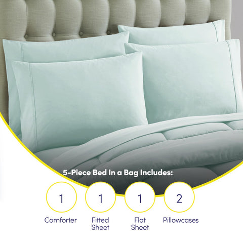 Sweet Home Collection Aqua color options display for versatile decor.